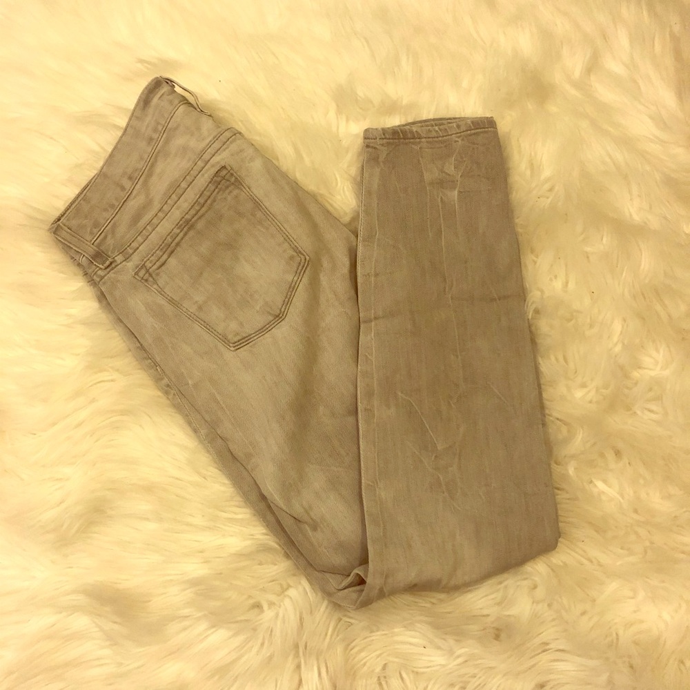 JCrew toothpick ankle jeans